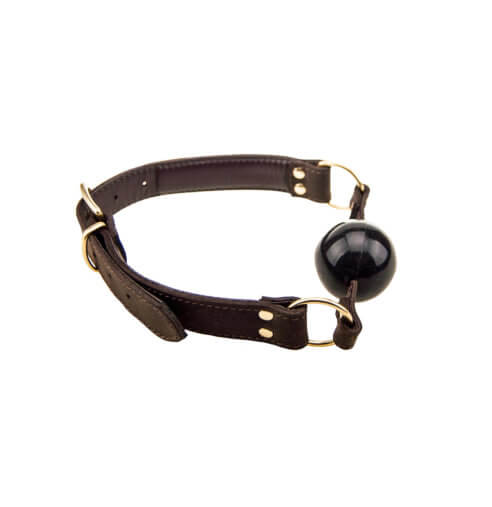 n10099-bound-solid-ball-gag_1_1_2 BOUND Nubuck Leather Solid Ball Gag
