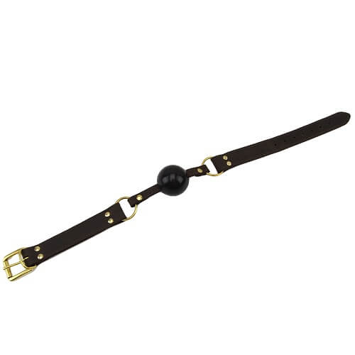 n10099-bound-solid-ball-gag_2 BOUND Nubuck Leather Solid Ball Gag