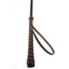 BOUND Nubuck Leather Heart-Shaped Crop