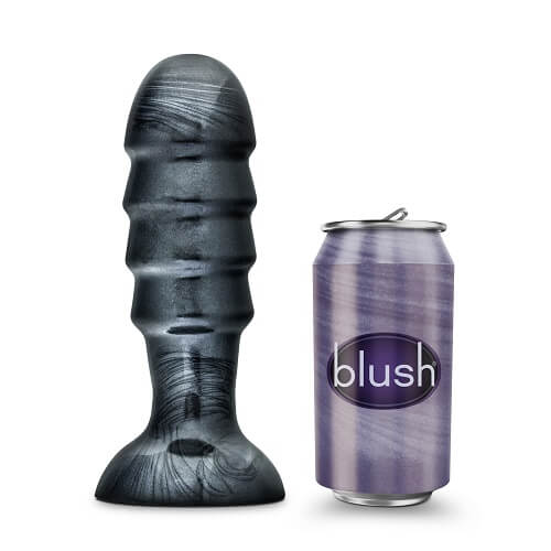 n11083-jet-bruiser-large-ridged-butt-plug-6inches-6 Jet Bruiser Large Ridged Butt Plug 7.5 Inches