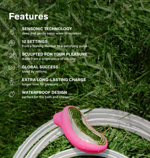 LELO SONA 2 Sonic Clitoral Massager - Purple