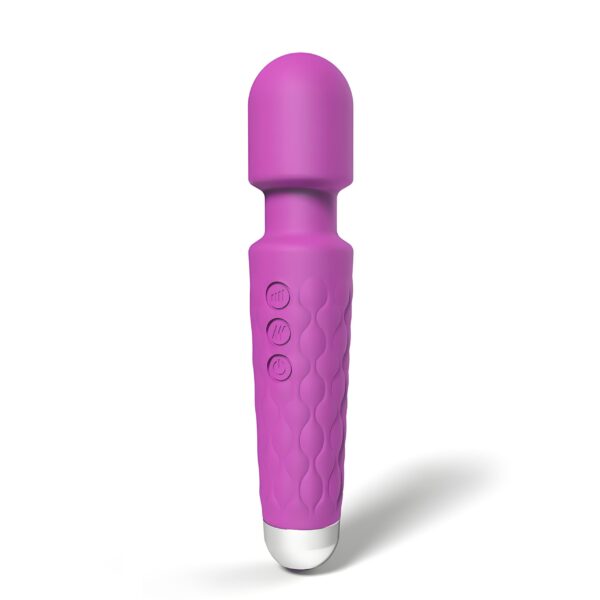 Loving Joy 20 Function Wand Vibrator Purple
