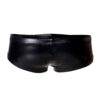 C4M Booty Shorts Black Leatherette