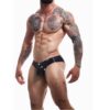 n12721-c4m-snap-ergonomic-brief-black-leatherette-1 C4M Snap Ergonomic Brief Black Leatherette
