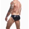 n12721-c4m-snap-ergonomic-brief-black-leatherette-3 C4M Snap Ergonomic Brief Black Leatherette