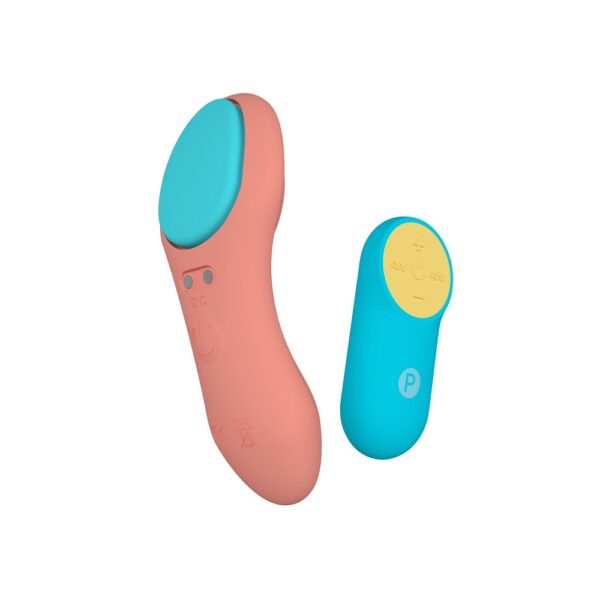 n12767-party-color-panty-remote-control-vibrator-orange-1 Party Color PANTY Remote Control Vibrator Orange