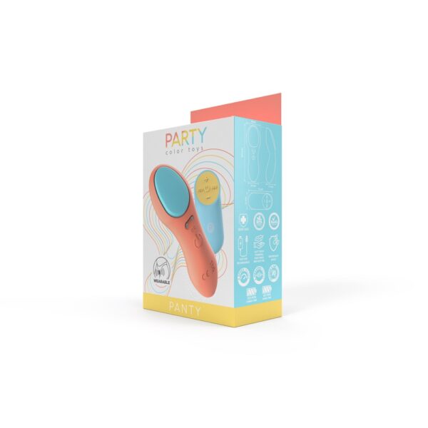 n12767-party-color-panty-remote-control-vibrator-orange-8 Party Color PANTY Remote Control Vibrator Orange
