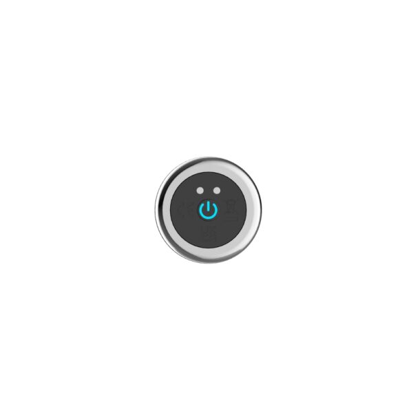 Toosh Remote Controlled Metal Vibrating Butt Plug