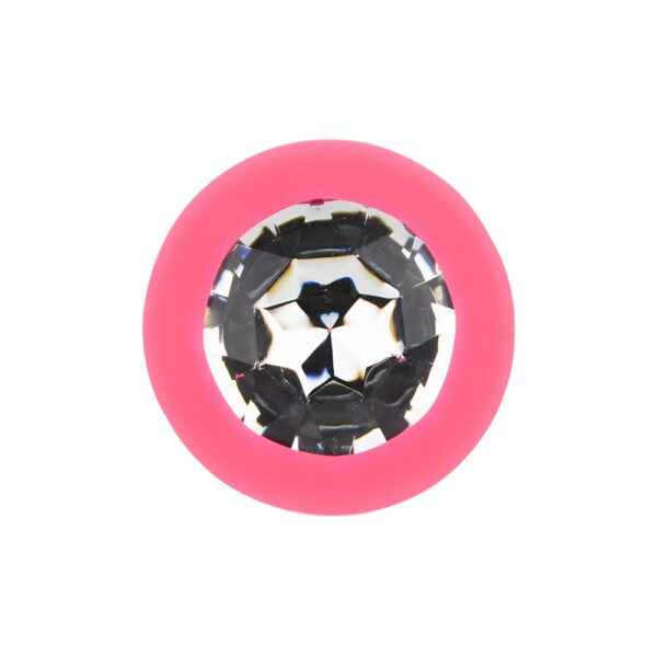 Toosh Pink Silicone Butt Plug Medium