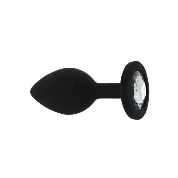 n12811-toosh-black-silicone-butt-plug-small-2 Toosh Black Silicone Butt Plug Small