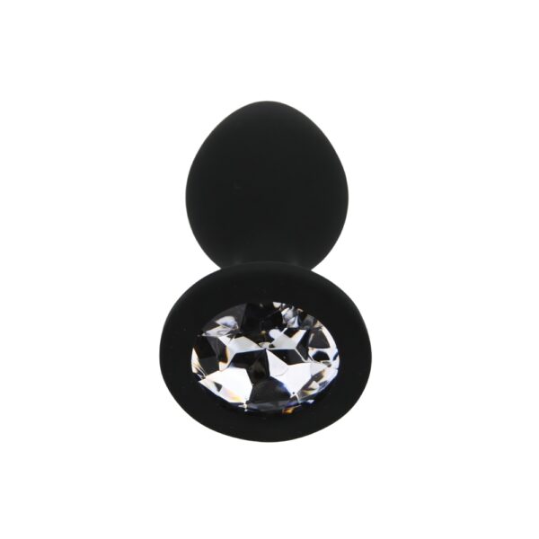 n12811-toosh-black-silicone-butt-plug-small-4 Toosh Black Silicone Butt Plug Small