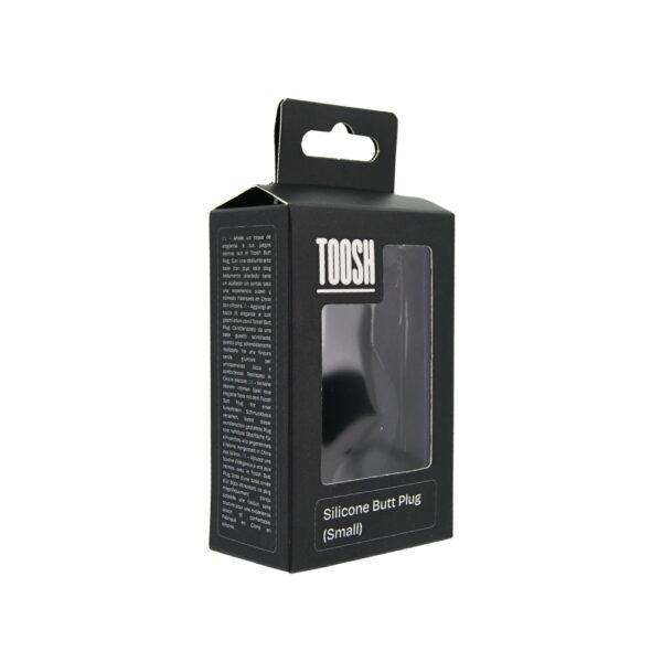 n12811-toosh-black-silicone-butt-plug-small-pkg-1 Toosh Black Silicone Butt Plug Small