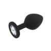 Toosh Black Silicone Butt Plug Medium