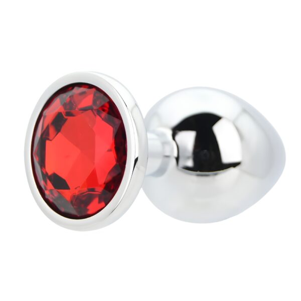 n12822-toosh-silver-metal-butt-plug-large-red-stone-2 Toosh Silver Metal Butt Plug Large Red Stone
