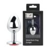n12822-toosh-silver-metal-butt-plug-large-red-stone-pkg-duo Toosh Silver Metal Butt Plug Large Red Stone