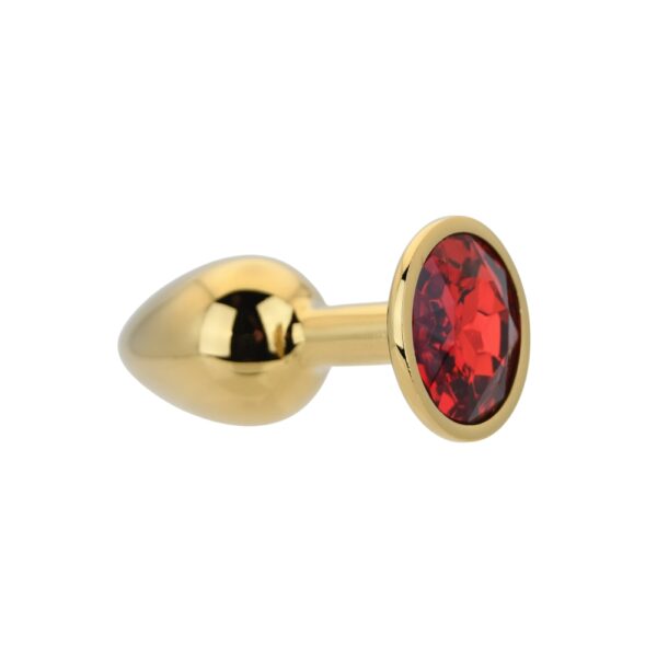 n12823-toosh-gold-metal-butt-plug-small-red-stone-2 Toosh Gold Metal Butt Plug Small Red Stone
