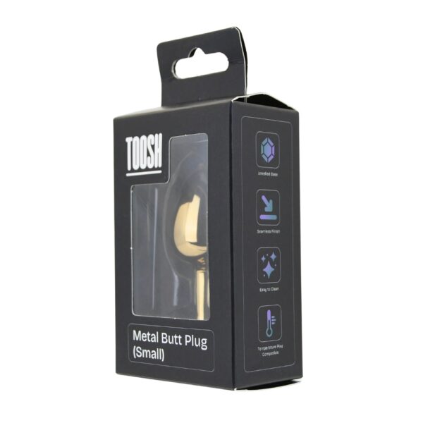 n12823-toosh-gold-metal-butt-plug-small-red-stone-pkg-1 Toosh Gold Metal Butt Plug Small Red Stone