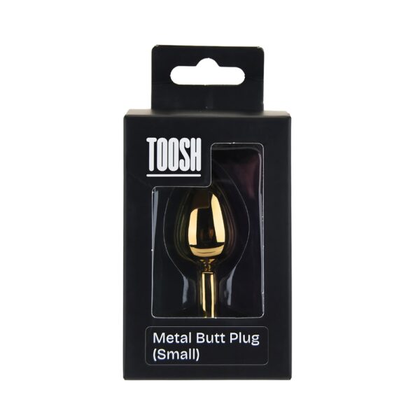 n12823-toosh-gold-metal-butt-plug-small-red-stone-pkg Toosh Gold Metal Butt Plug Small Red Stone
