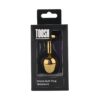 Toosh Gold Metal Butt Plug Medium Red Stone