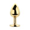 n12839-toosh-metal-butt-plug-gold-set-of-3-clear-stone-med Toosh Metal Butt Plug Gold Set of 3 Clear Stone