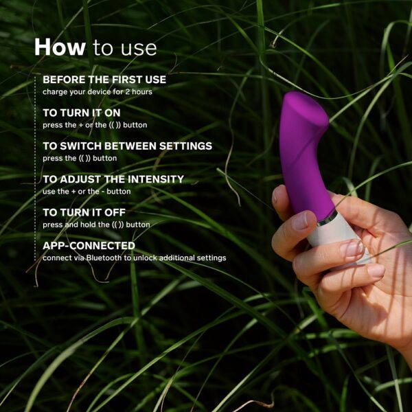 LELO Gigi 3 App Controlled G-Spot Vibrator Deep Rose