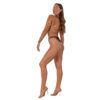 n12934-lace-by-lj-fence-net-long-sleeved-thong-bodysuit-black-3 Lace by LJ Fence Net Long Sleeved Thong Bodysuit Black