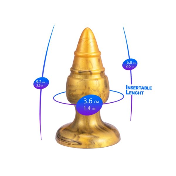n13014-silexd-fantasy-collection-goldy-butt-plug-med-4 SilexD Fantasy Collection Goldy Butt Plug Medium