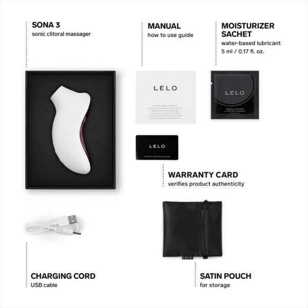 LELO Sona 3 Clitoral Massager Cream