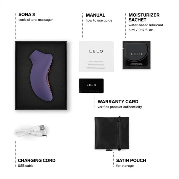 n13018-lelo-sona3-cyber-purple-4 LELO Sona 3 Clitoral Massager Cyber Purple