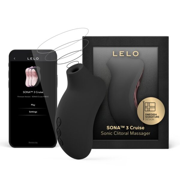 LELO Sona 3 Cruise Clitoral Massager Black