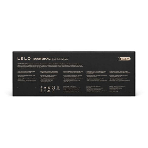LELO Boomerang Dual Ended Vibrator Purple