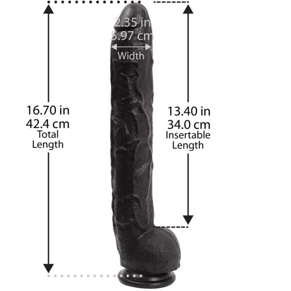 Doc Johnson Dick Rambone Black