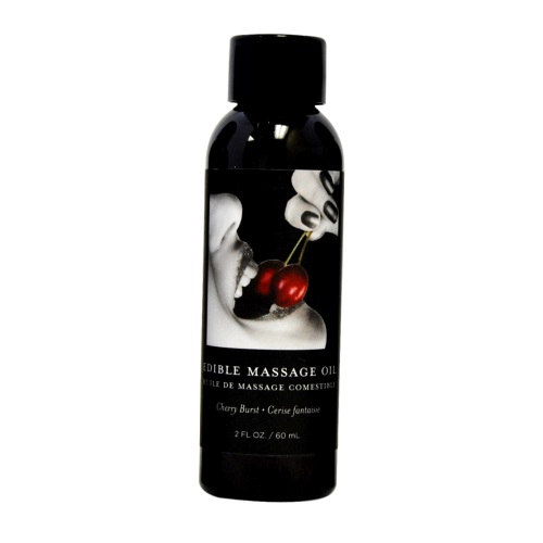 ns6914_2oz-ediblemassageoil-cherry Earthly Body Edible Massage Oil 2oz