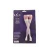Lace by LJ Stay Up Thigh High Stockings with Lace Top
