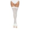ns8101-lace-by-lj-thigh-high-stockings-with-bow-white-2 Lace by LJ Thigh High Stockings with Bow