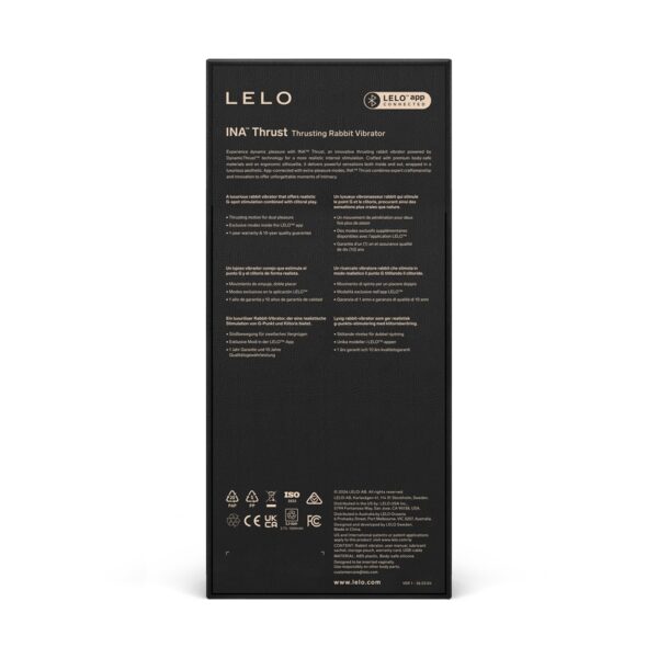 n13092-lelo-ina-thrust-rabbit-vibrating-purple-twilight-5 LELO Ina Thrust Thrusting Rabbit Vibrator Purple Twilight