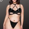 YesX YX871Q Hollow Cut Halter Bra Set