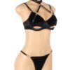 YesX YX871Q Hollow Cut Halter Bra Set
