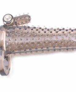 Black Sleeve With Bumps And Bullet Vibrator