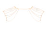 Bijoux Indiscrets Magnifique Shoulder Jewellery Gold