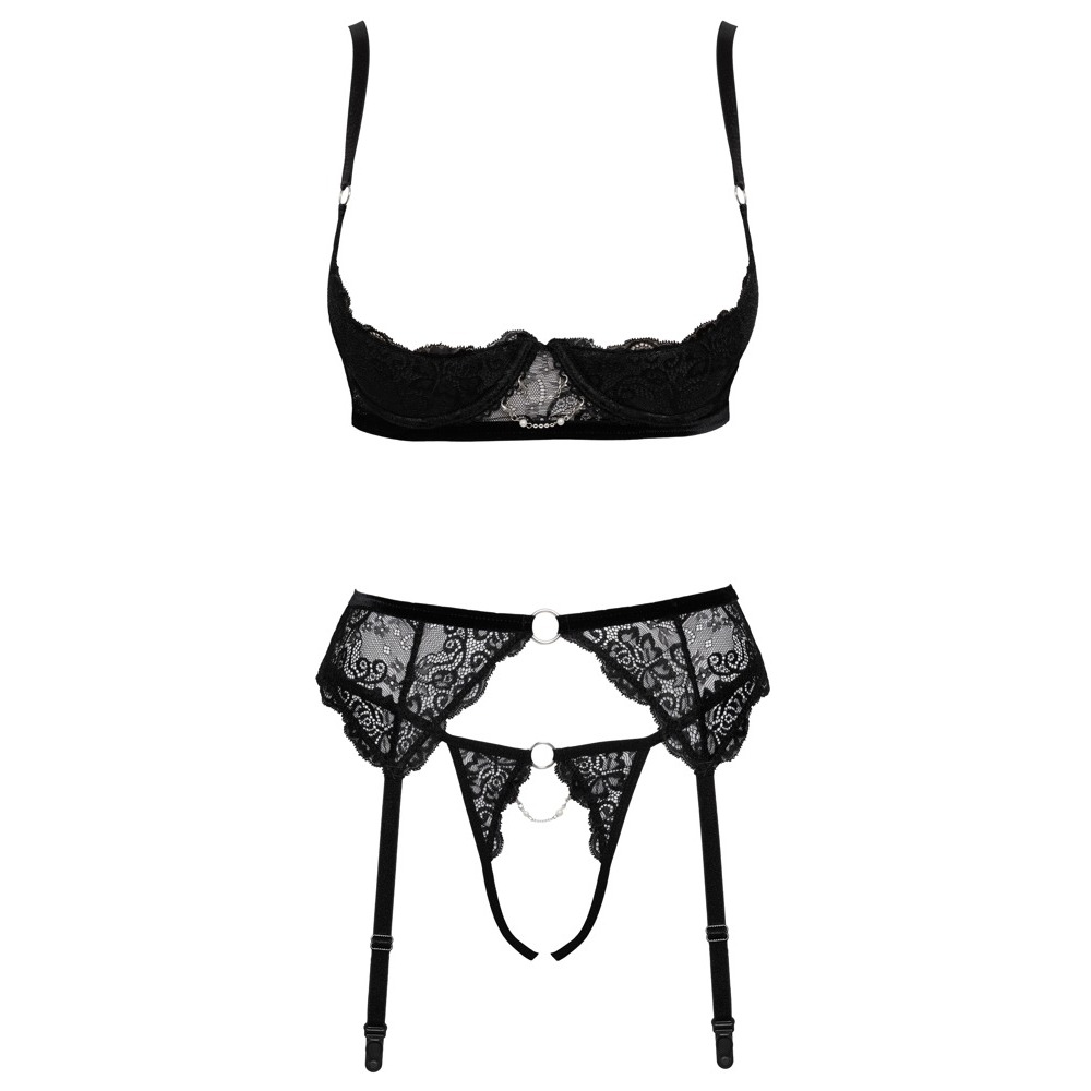 Cottelli Erotic Trio Bra Set - Image 3