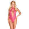 Kissable Halterneck Lace Body Pink