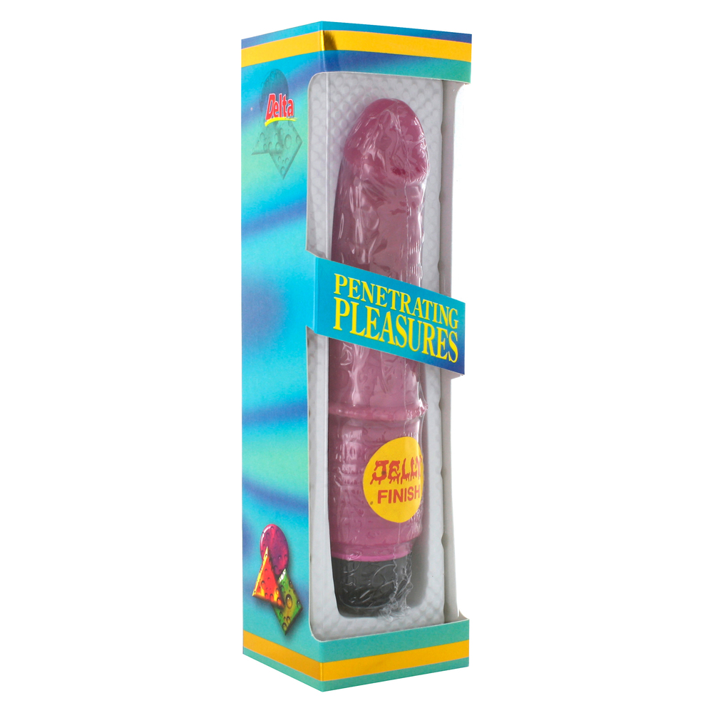 Jelly Vibrator Purple - Image 2