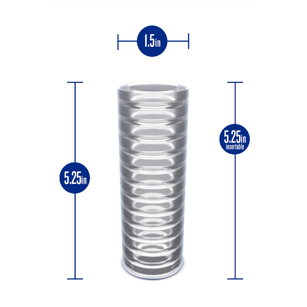 Rize Ribz Self Lubricating Stroker Clear - Image 3