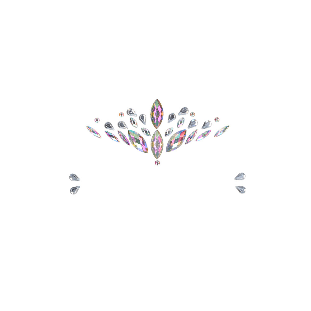 Le Desir Dazzling Crowned Face Bling Sticker - Image 2