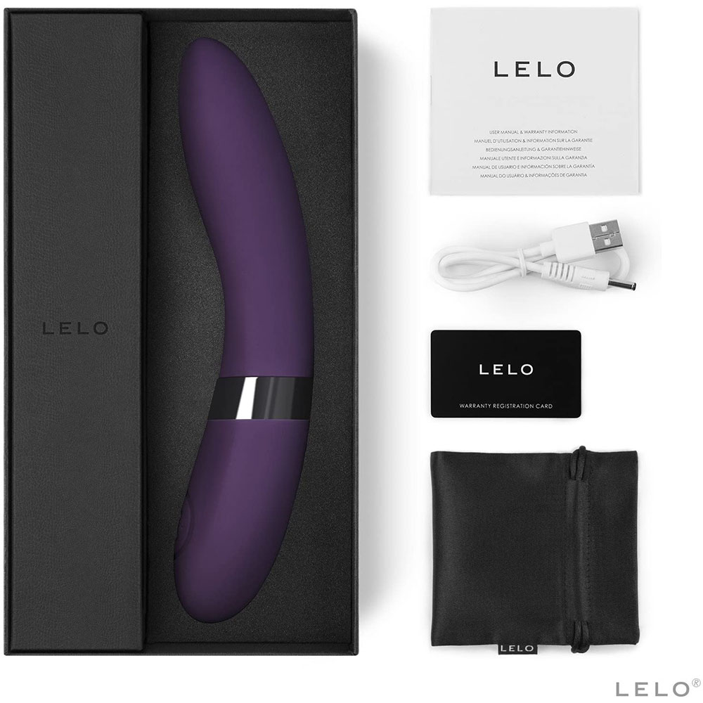 Lelo Elise 2 Plum Vibrator - Image 2