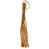 Pain Medieval Braided 15 Inch Italian Leather Whip