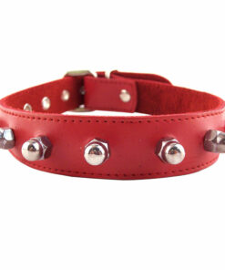 Rouge Garments Red Nut Collar