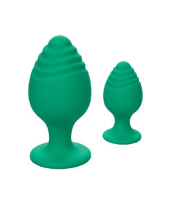 Cheeky Butt Plug Duo Green